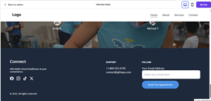 Diseño de Squarespace por farah asif para este proyecto | Diseño: #36073395