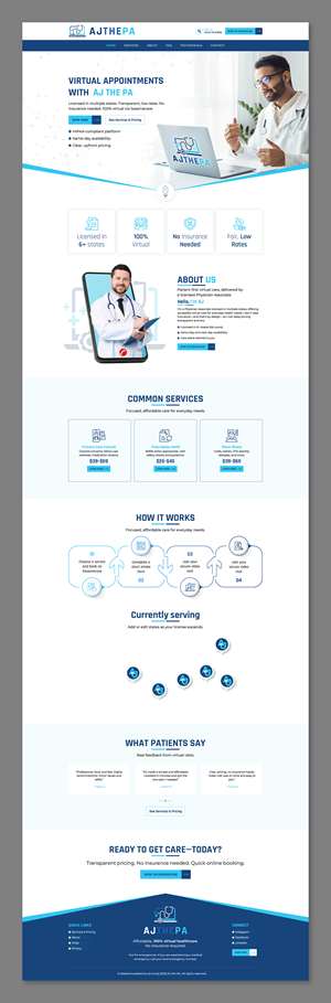 Diseño de Squarespace por Titan Solbiz para este proyecto | Diseño: #36045724