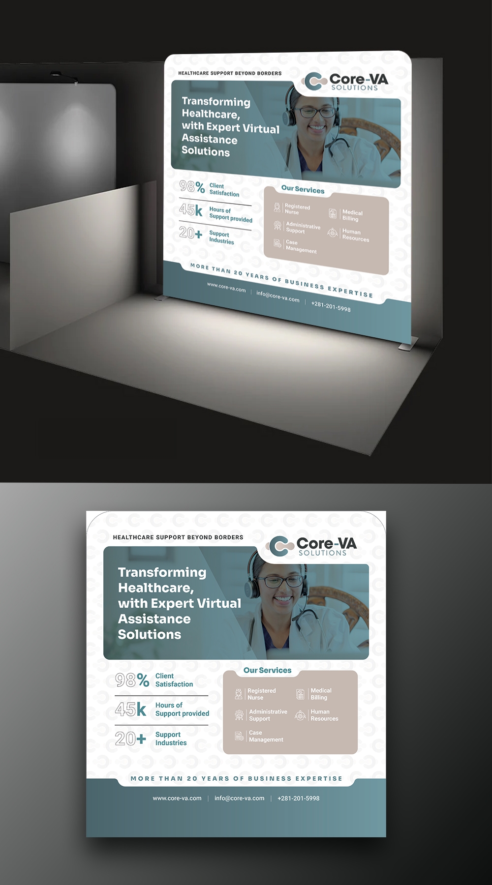 Trade Show Booth Design by OwnDesign for this project | Design #36020597