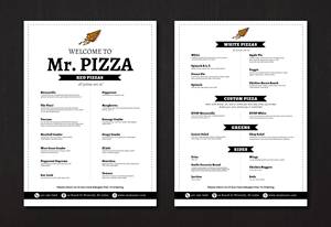Design de Menu par artbitin pour ce projet | Design : #36012028