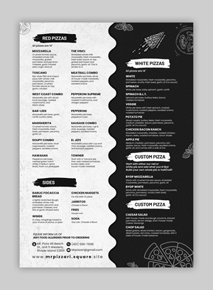 Design de Menu par debdesign pour ce projet | Design : #36012276