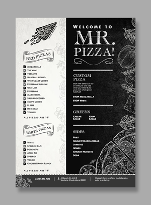 Design de Menu par debdesign pour ce projet | Design : #36012470