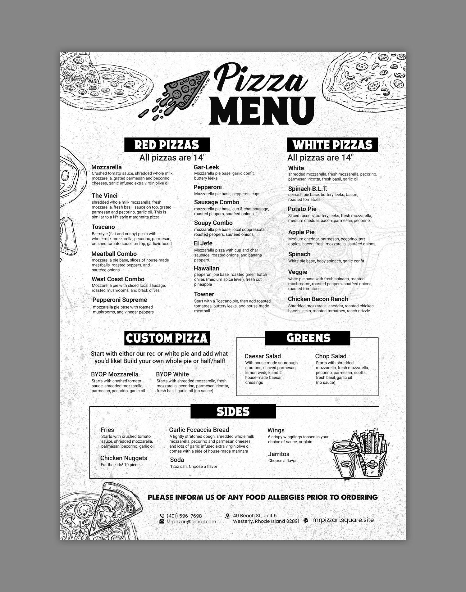 Menu Design by debdesign for this project | Design #36013091