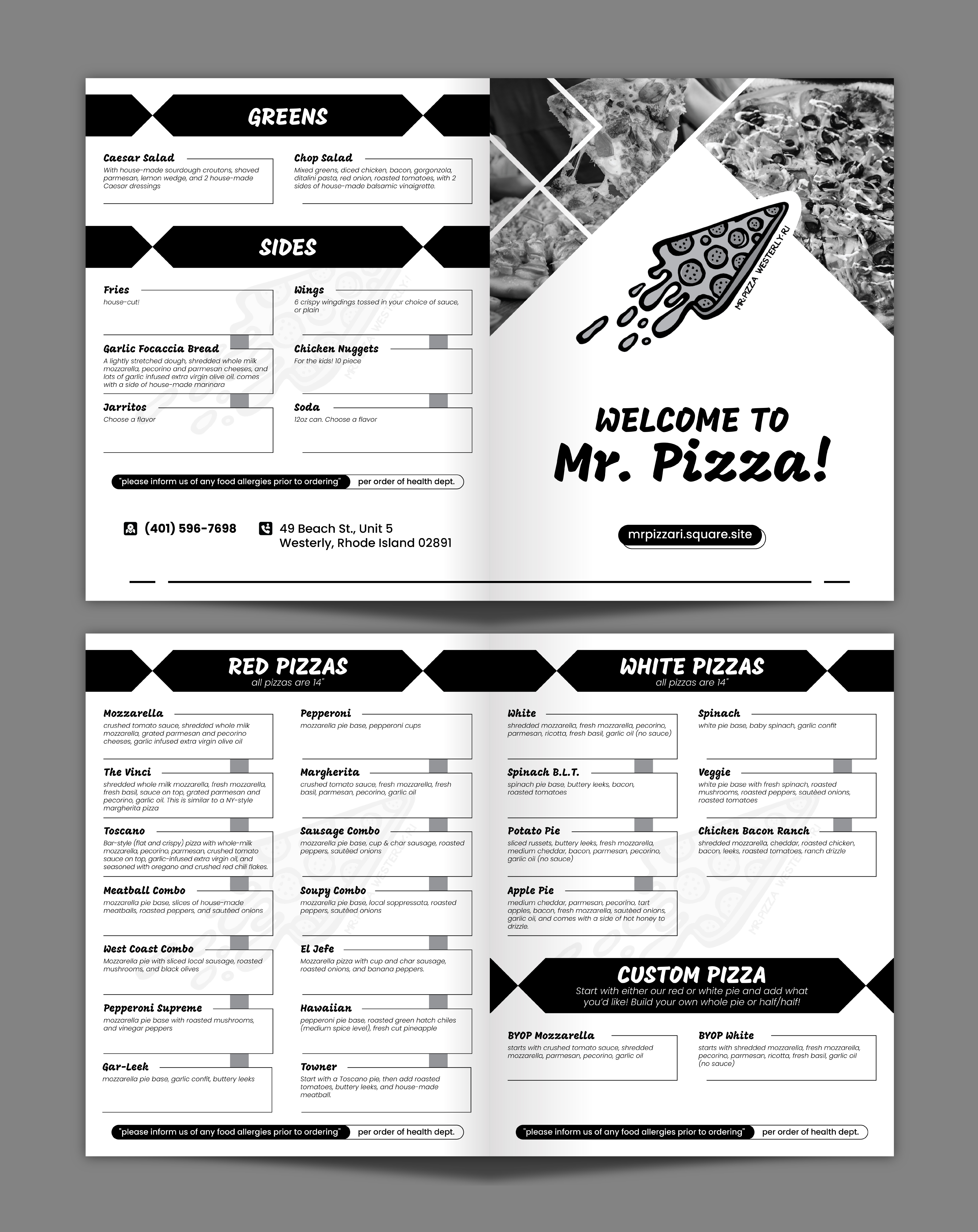 Diseño de Menú por Impressive Designs para este proyecto | Diseño #36014086
