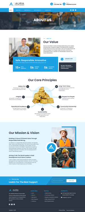 Web Design by Ascinate for Markam Group | Design: #36046090