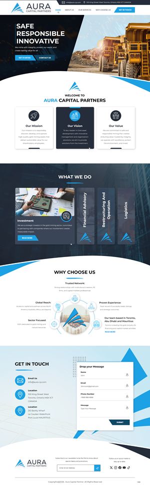 Web-Design von pb für Markam Group | Design: #36015947