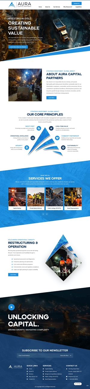 Web-Design von pb für Markam Group | Design: #36015951
