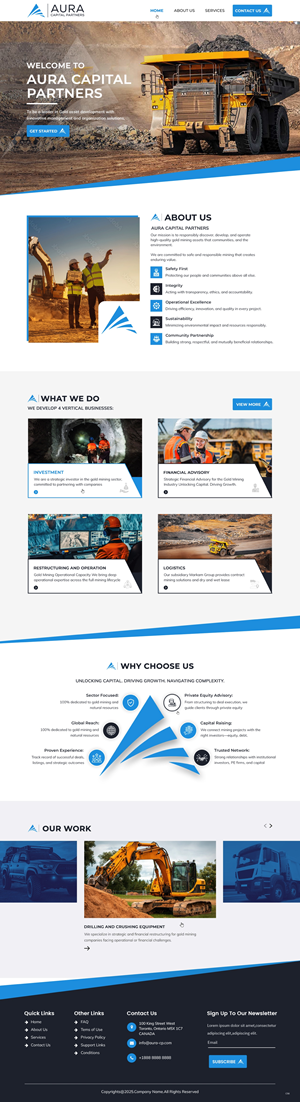 Web-Design von pb für Markam Group | Design: #36023898