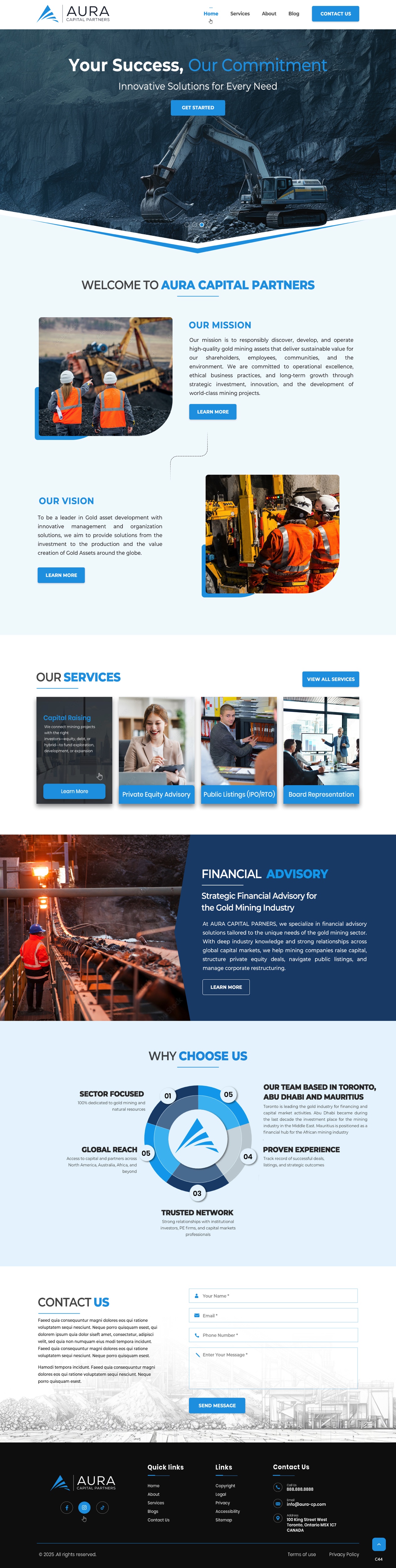 Diseño Web por pb para Markam Group | Diseño #36023899