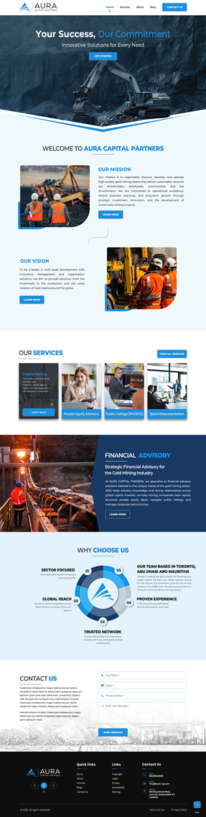 Web-Design von pb für Markam Group | Design: #36023899