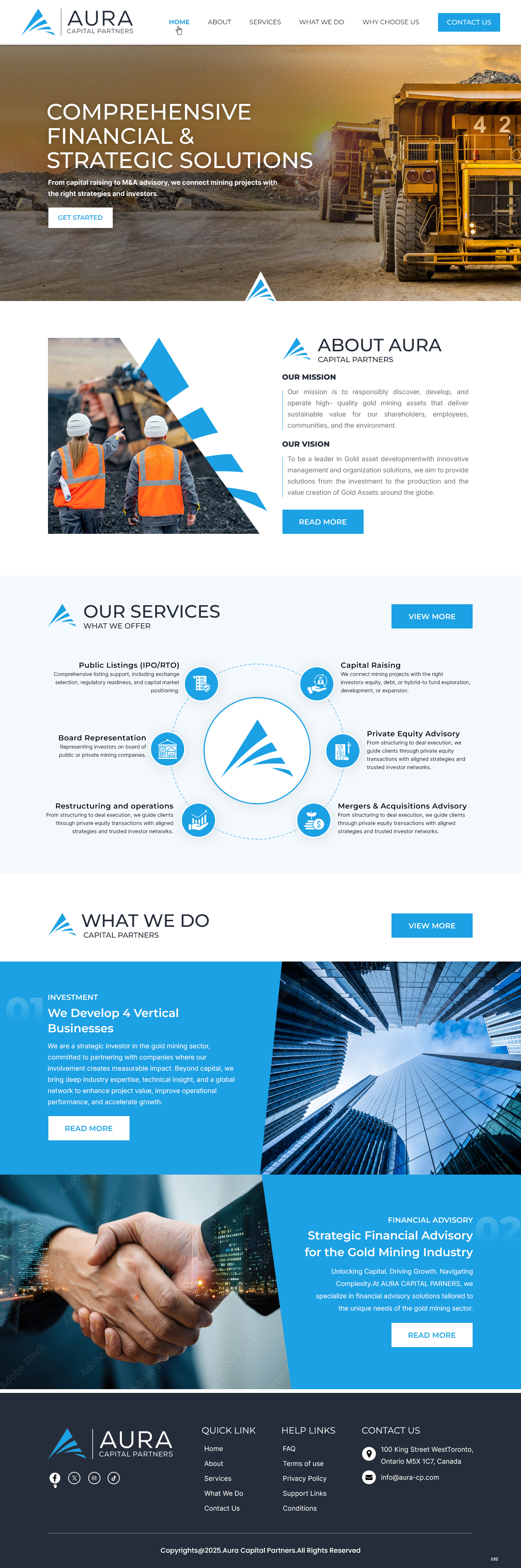 Diseño Web por pb para Markam Group | Diseño #36023900
