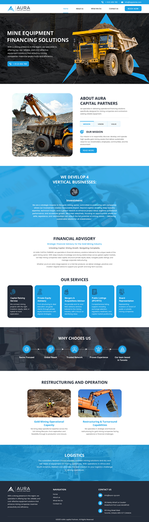 Web-Design von rightway für Markam Group | Design: #36027417