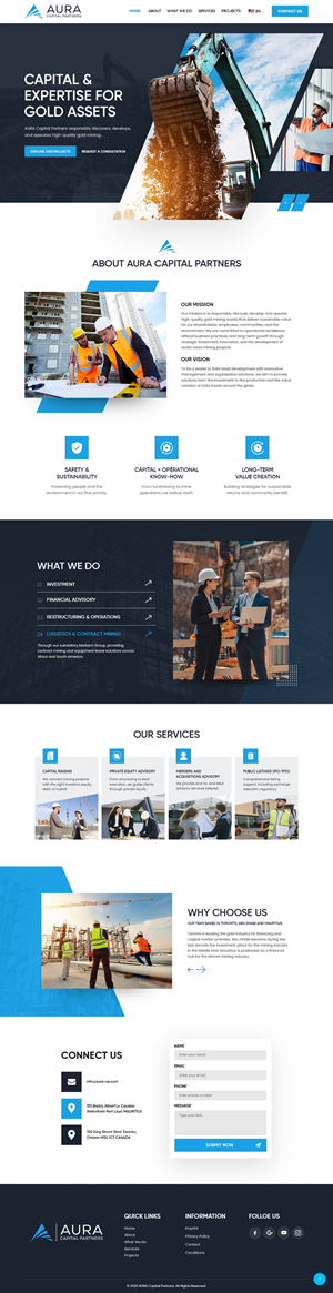Web Design by nzdesigners for Markam Group | Design #36020034