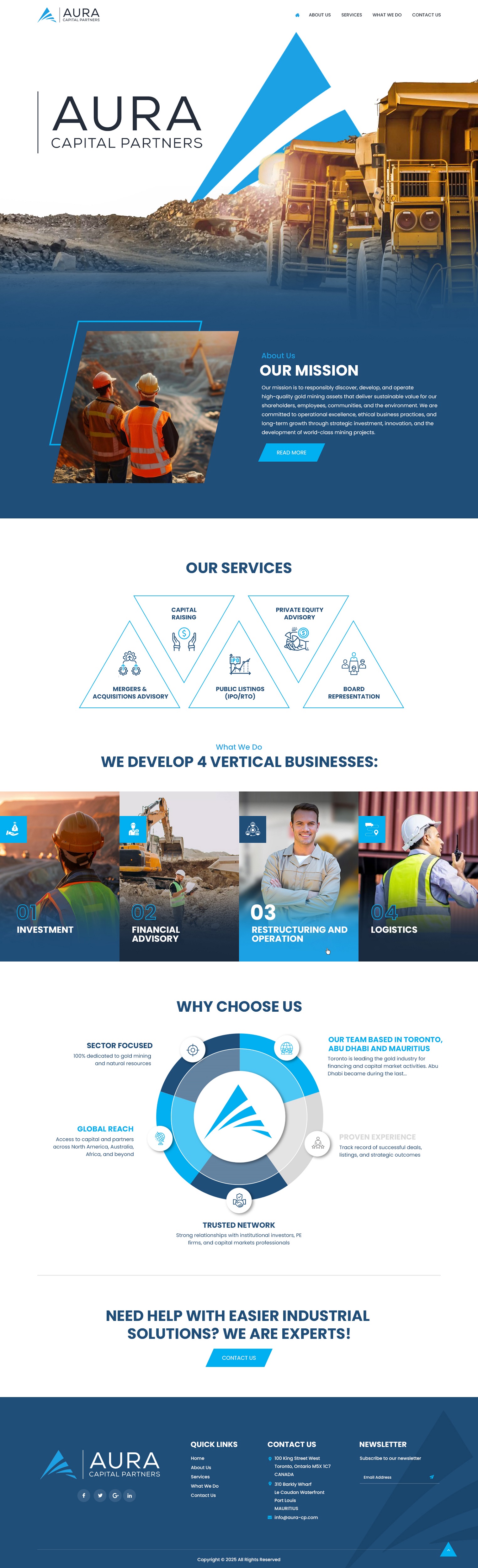 Web Design by nzdesigners for Markam Group | Design #36020035