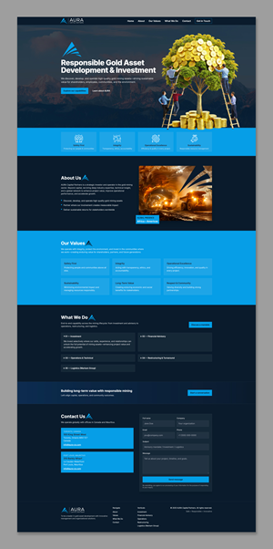 Diseño Web por Titan Solbiz para Markam Group | Diseño: #36046575