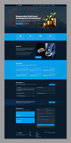 Diseño Web por Titan Solbiz para Markam Group | Diseño: #36047334