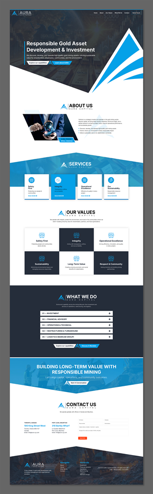 Web-Design von Titan Solbiz für Markam Group | Design: #36076521