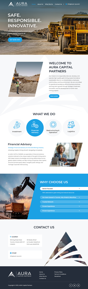 Diseño Web por Starlyn DS para Markam Group | Diseño: #36026262