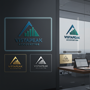 Logo Design by AMBStudio for Vistapeak Accounting | Design: #36017901