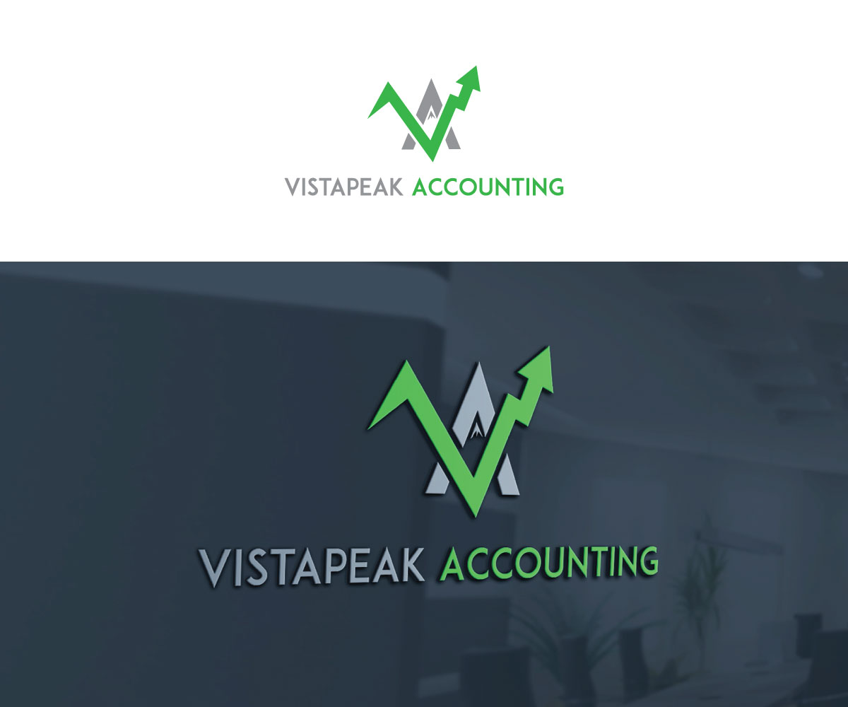 Logo Design by Luckey yaari for Vistapeak Accounting | Design #36011893