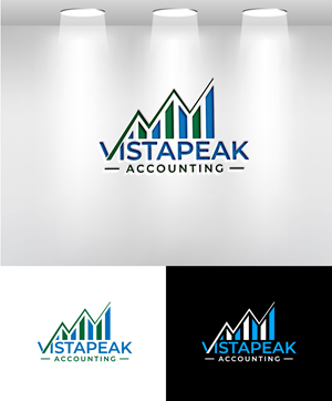 Logo Design by Mi Design1 for Vistapeak Accounting | Design: #36013754