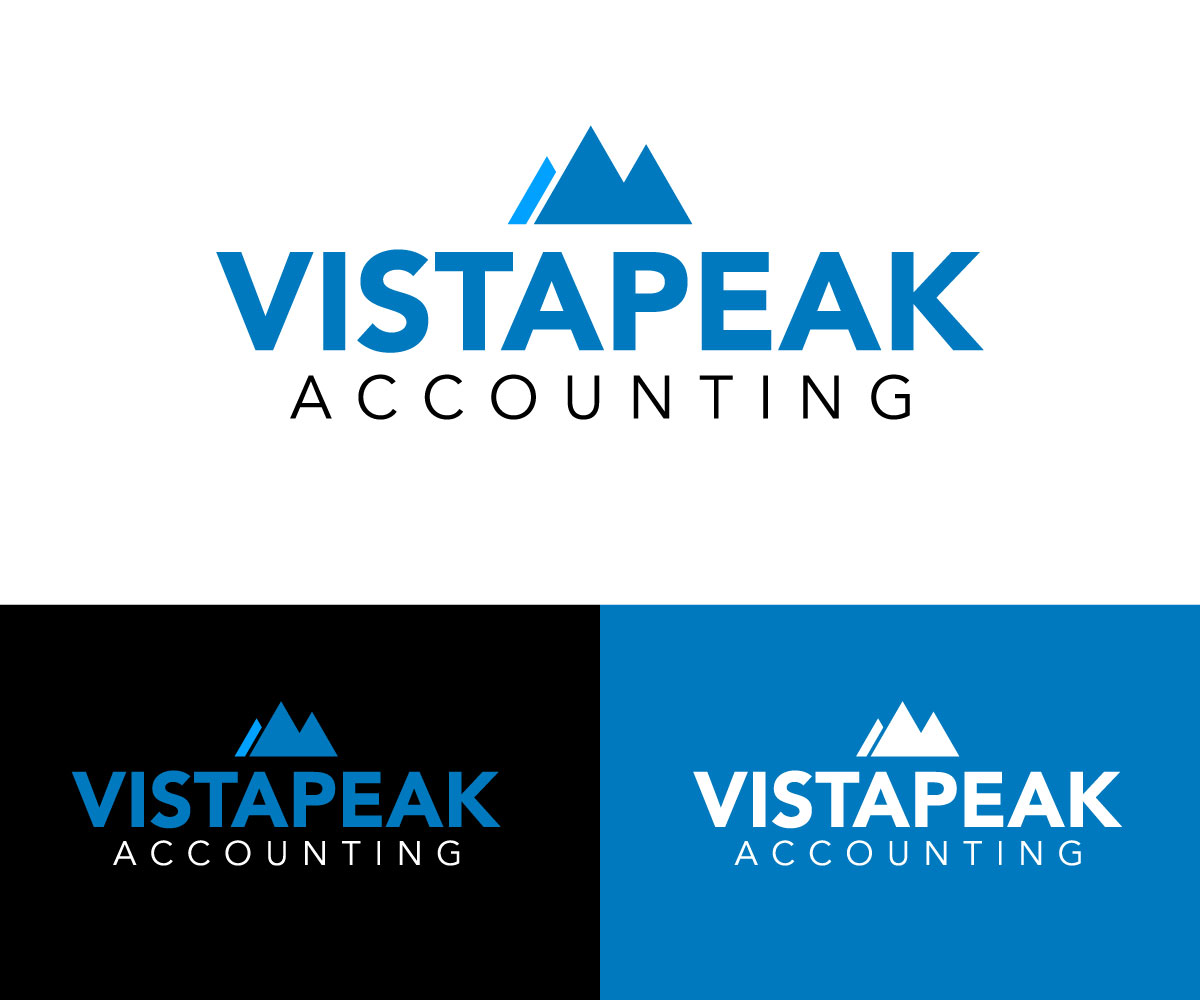 Logo Design by Kavth for Vistapeak Accounting | Design #36027519