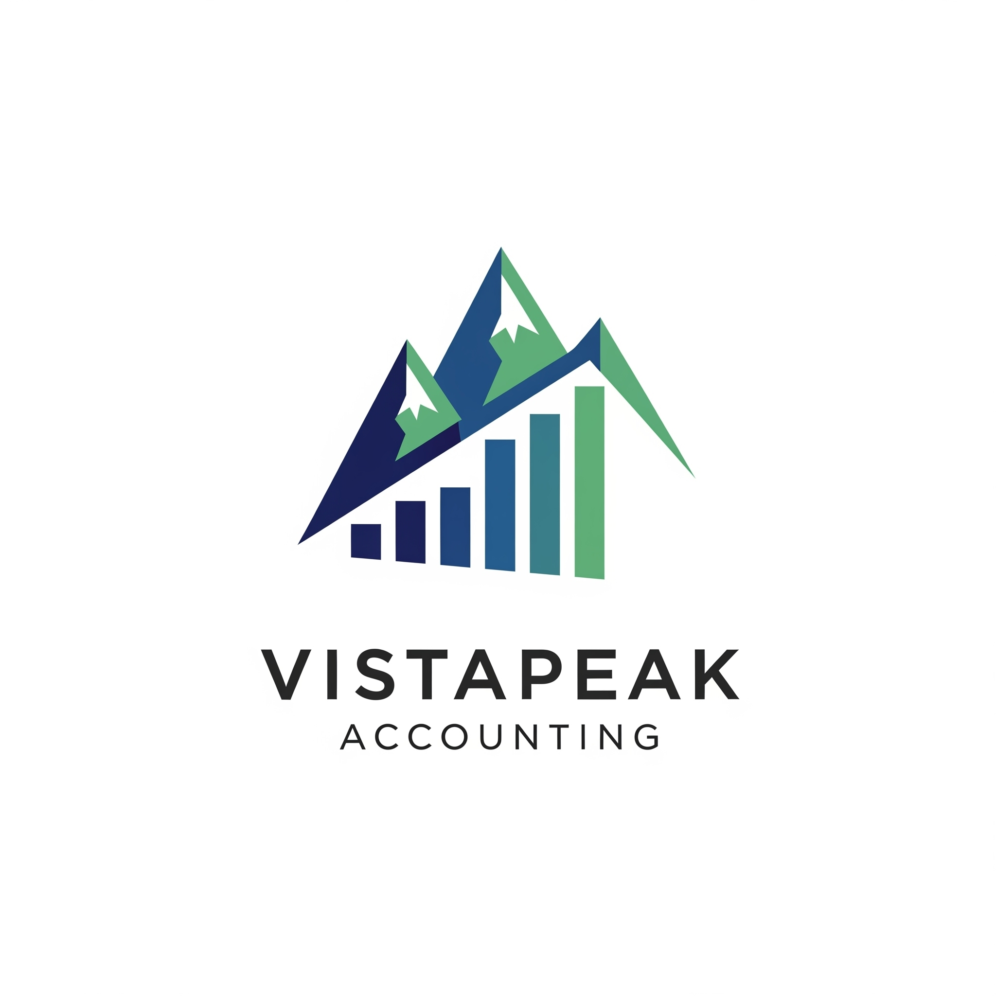 Logo Design by MiraUkraine for Vistapeak Accounting | Design #36029981
