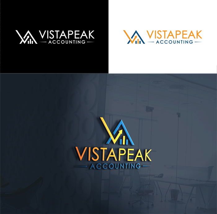 Logo Design by RA-bica for Vistapeak Accounting | Design #36013323