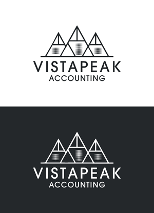 Logo Design by manggawkwk for Vistapeak Accounting | Design: #36011150
