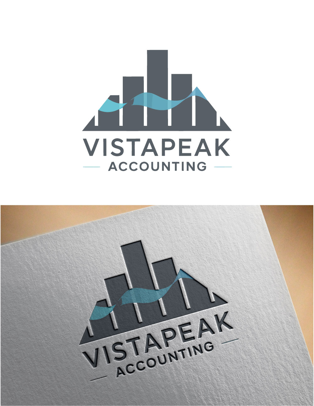Logo Design by DesignVerse777 for Vistapeak Accounting | Design #36011654