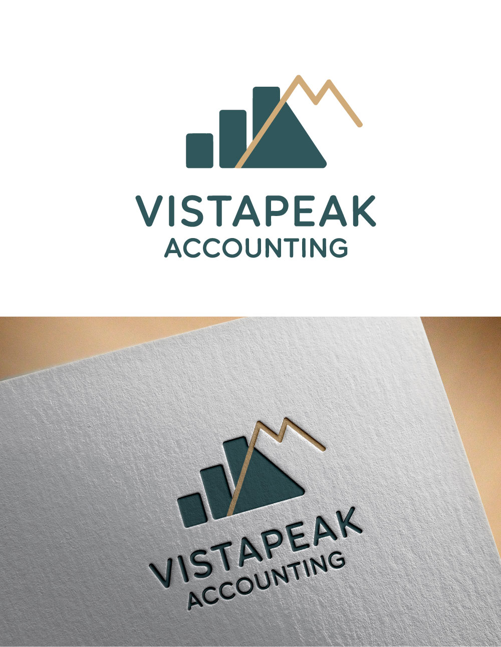 Logo Design by DesignVerse777 for Vistapeak Accounting | Design #36011655
