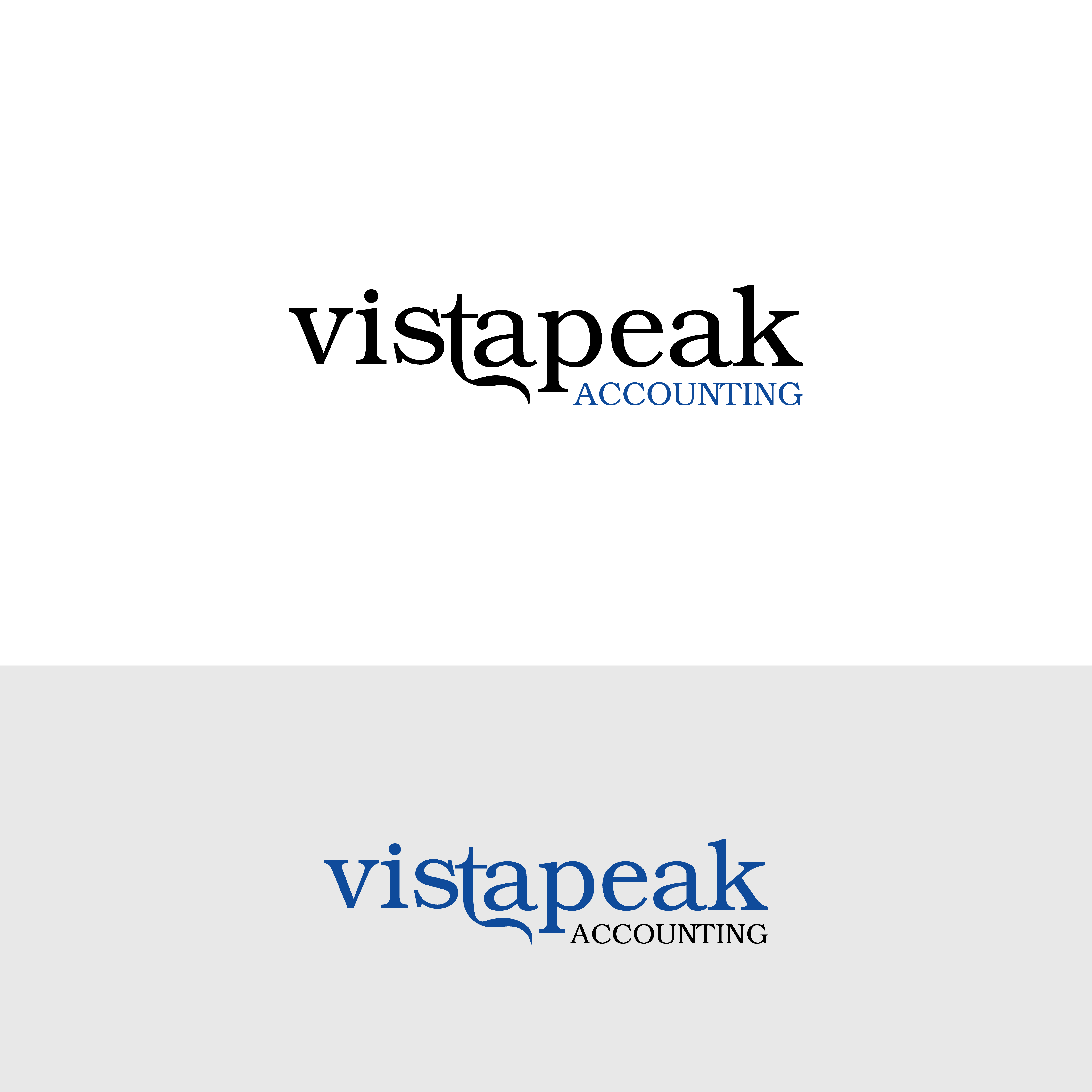Logo Design by SK Creative Design for Vistapeak Accounting | Design #36013665