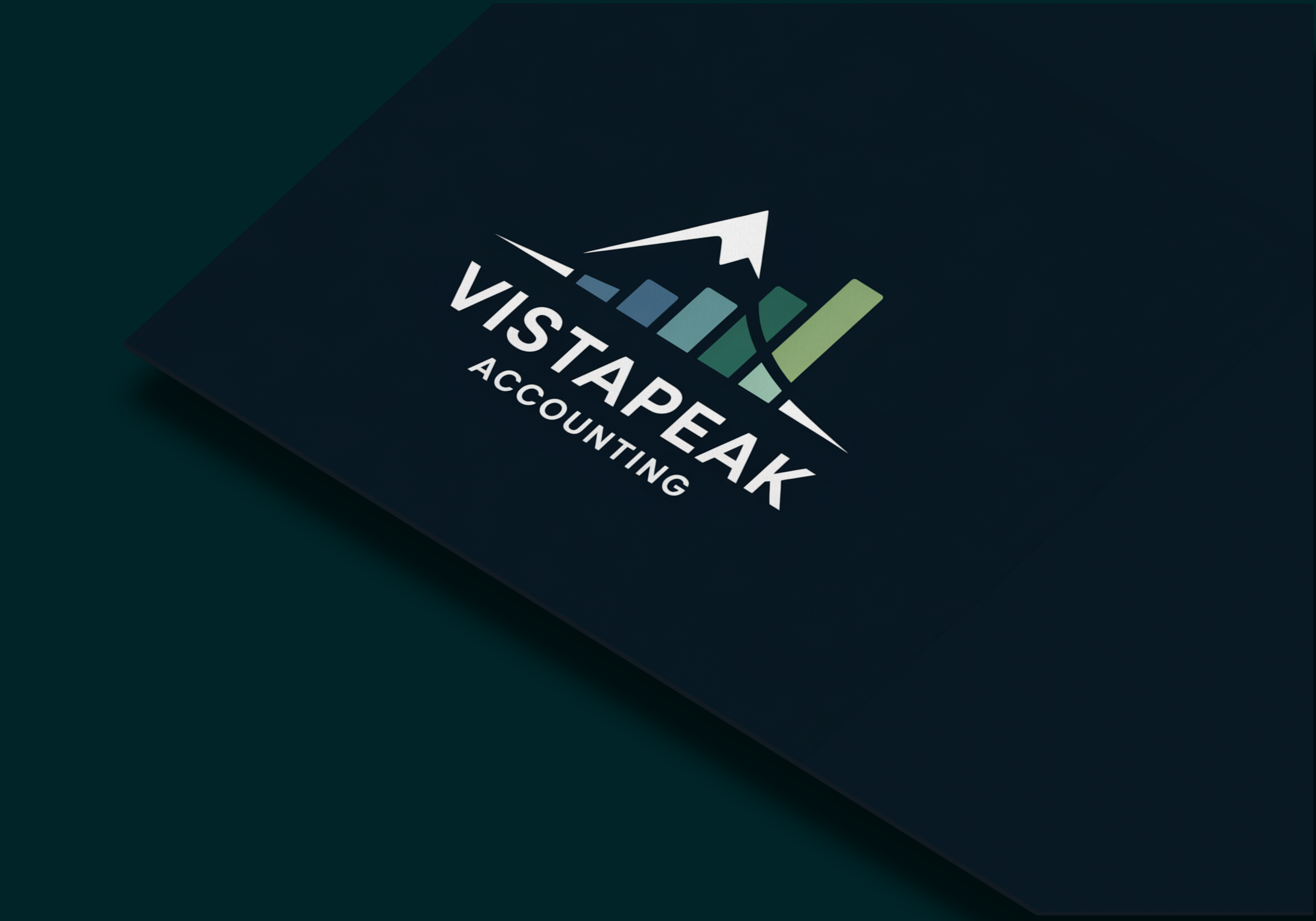 Logo Design by mekail for Vistapeak Accounting | Design #36012009