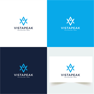 Logo Design by babyaga for Vistapeak Accounting | Design: #36011508