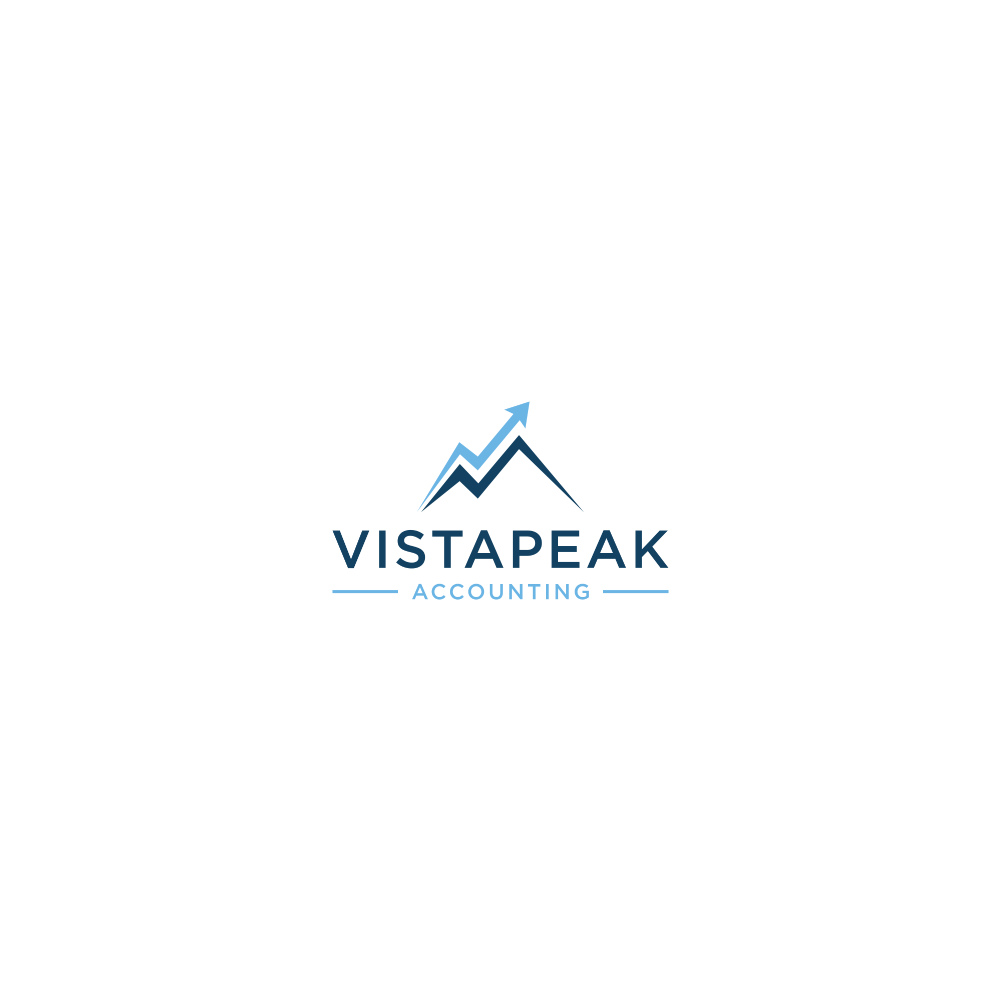 Logo Design by babyaga for Vistapeak Accounting | Design #36011807
