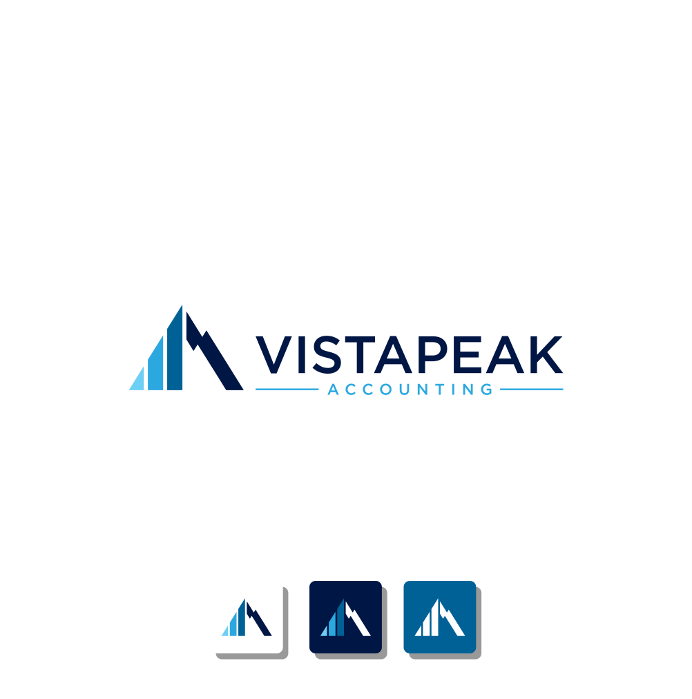 Logo Design by Sigeto for Vistapeak Accounting | Design #36014687