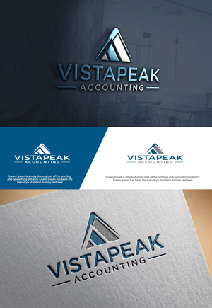Logo Design by sulemani  creation for Vistapeak Accounting | Design: #36011756