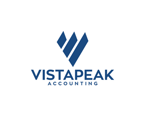 Logo Design by Zbiz for Vistapeak Accounting | Design #36014412