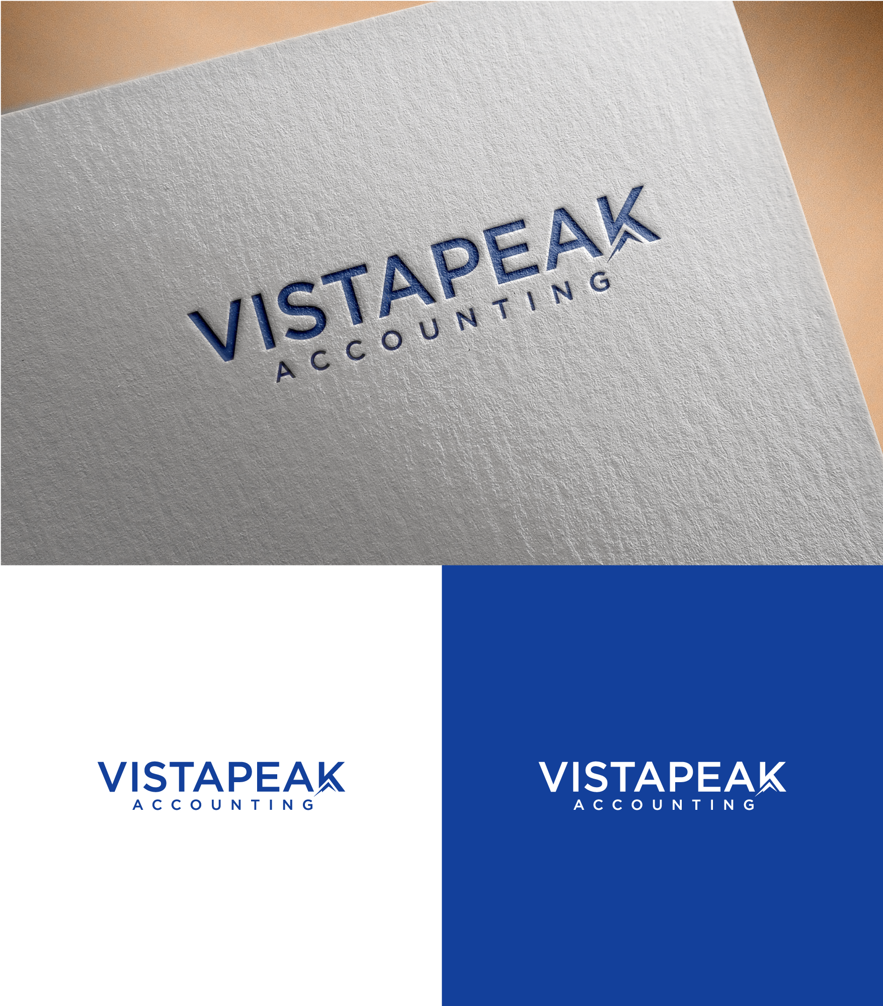 Logo Design by erlangga87 for Vistapeak Accounting | Design #36013671