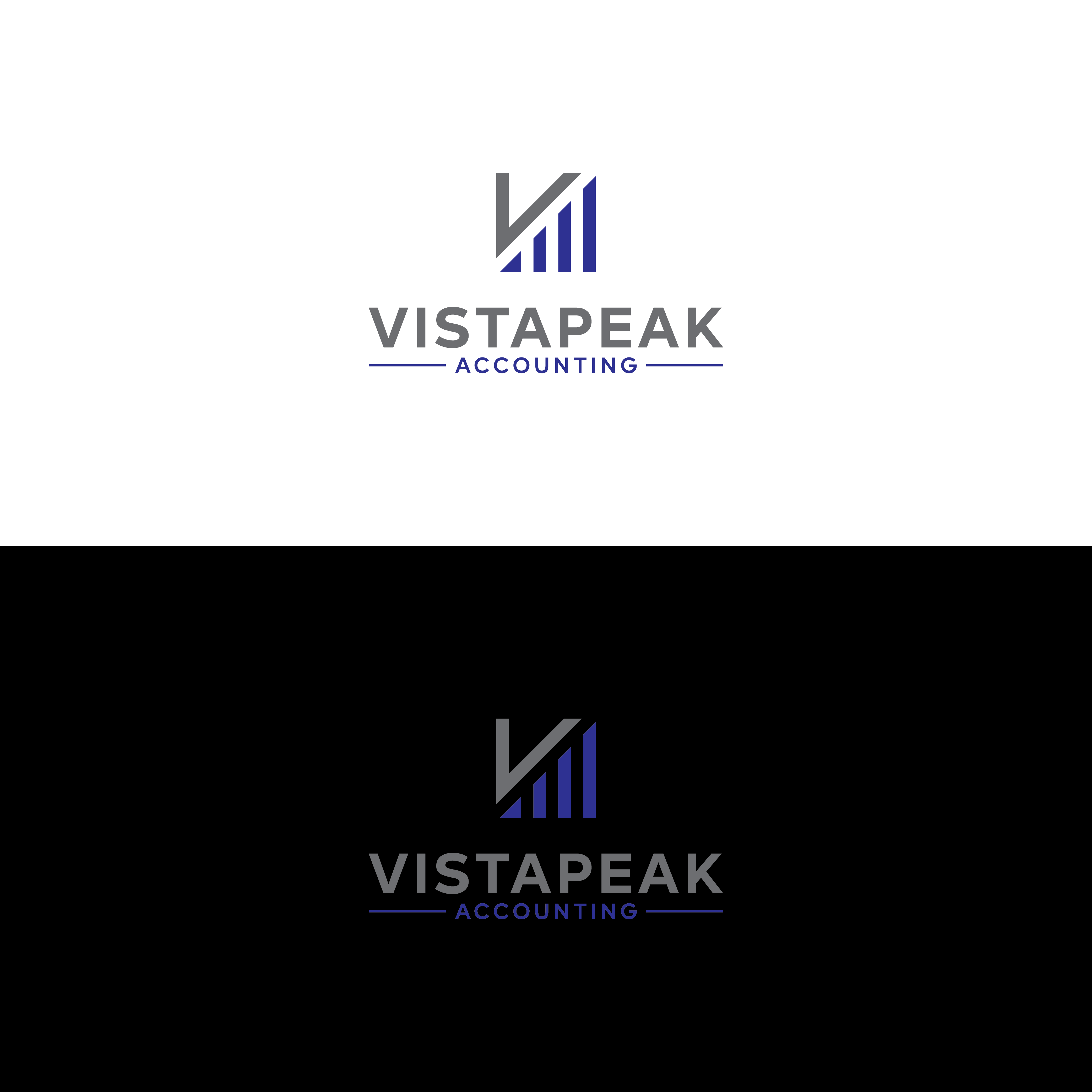 Logo Design by The Vectorize  for Vistapeak Accounting | Design #36014217