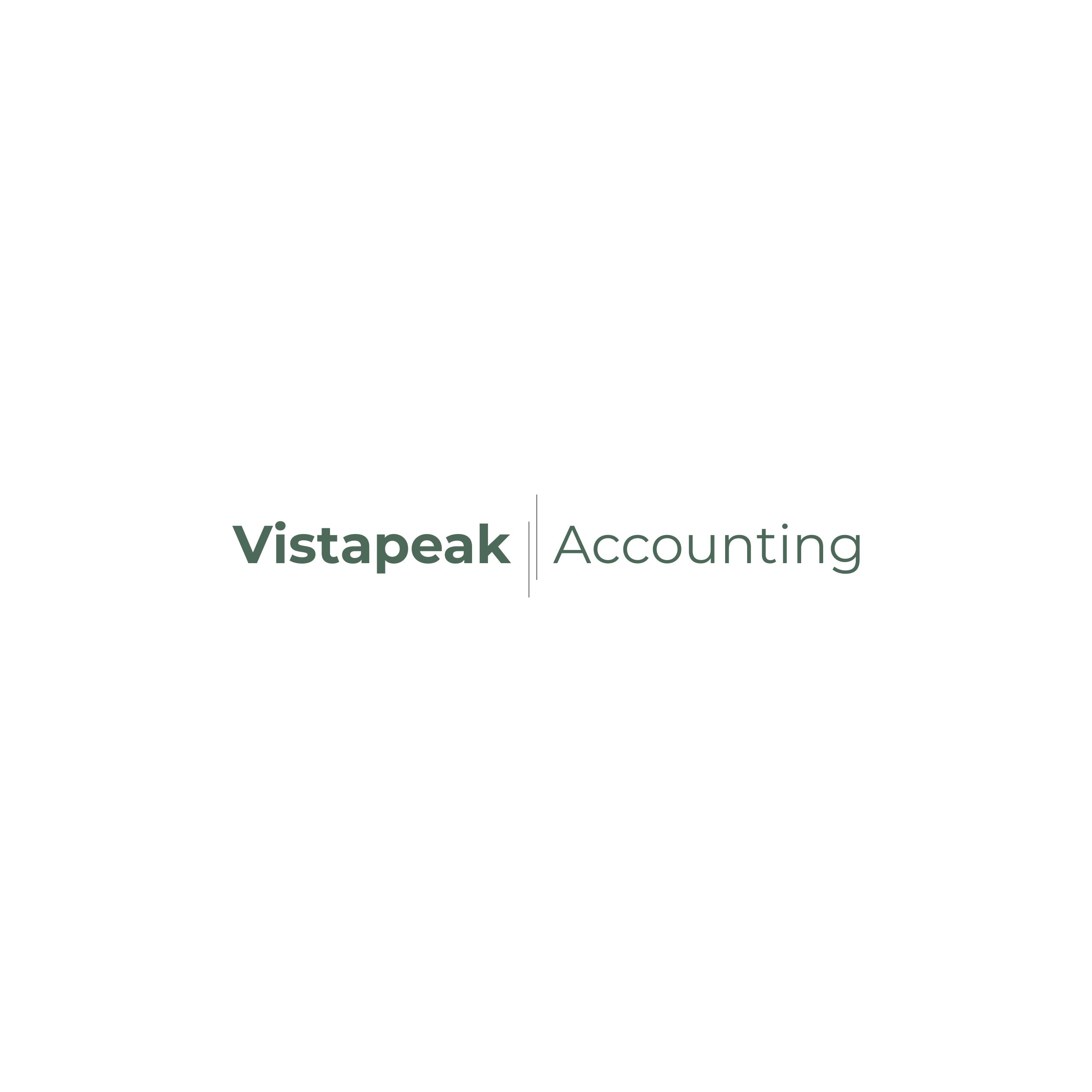 Logo Design by Jeferson HP for Vistapeak Accounting | Design #36016573