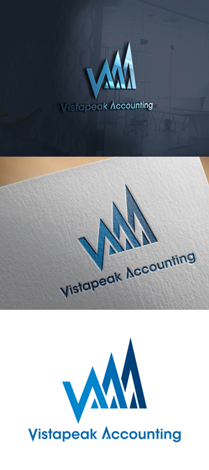 Logo Design by sariaka for Vistapeak Accounting | Design: #36019796