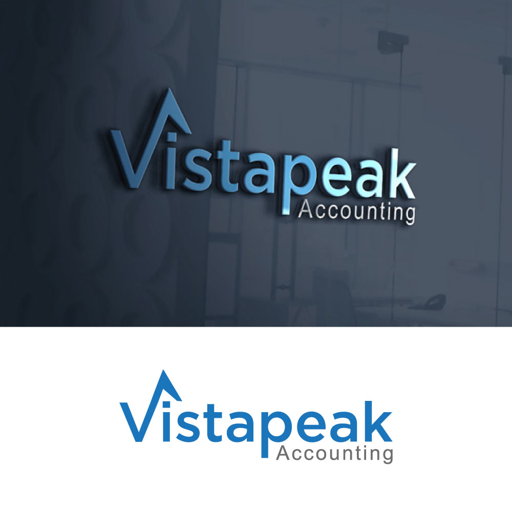 Logo Design by bute for Vistapeak Accounting | Design #36029195