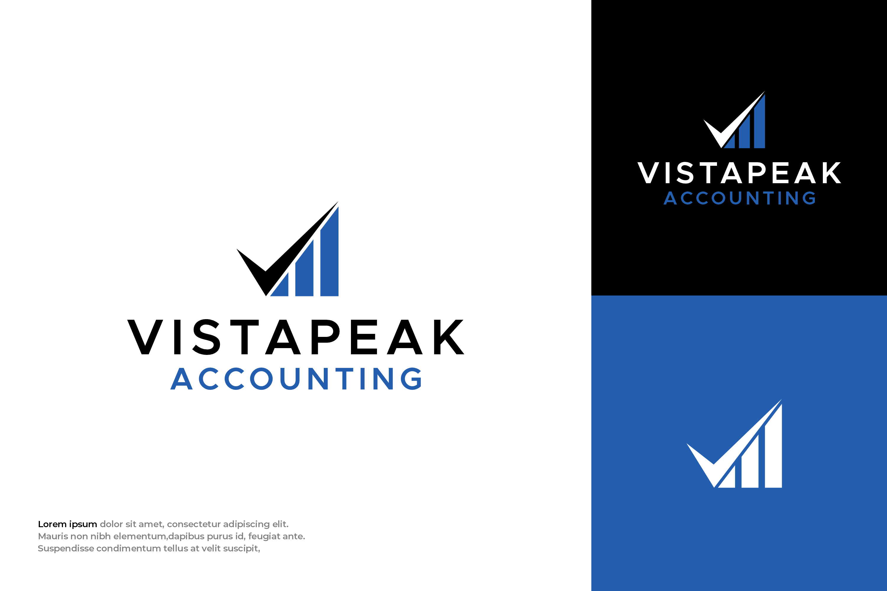 Logo-Design von Mantra™ für Vistapeak Accounting | Design #36010574