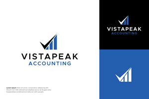 Logo Design by Mantra™ for Vistapeak Accounting | Design: #36010574