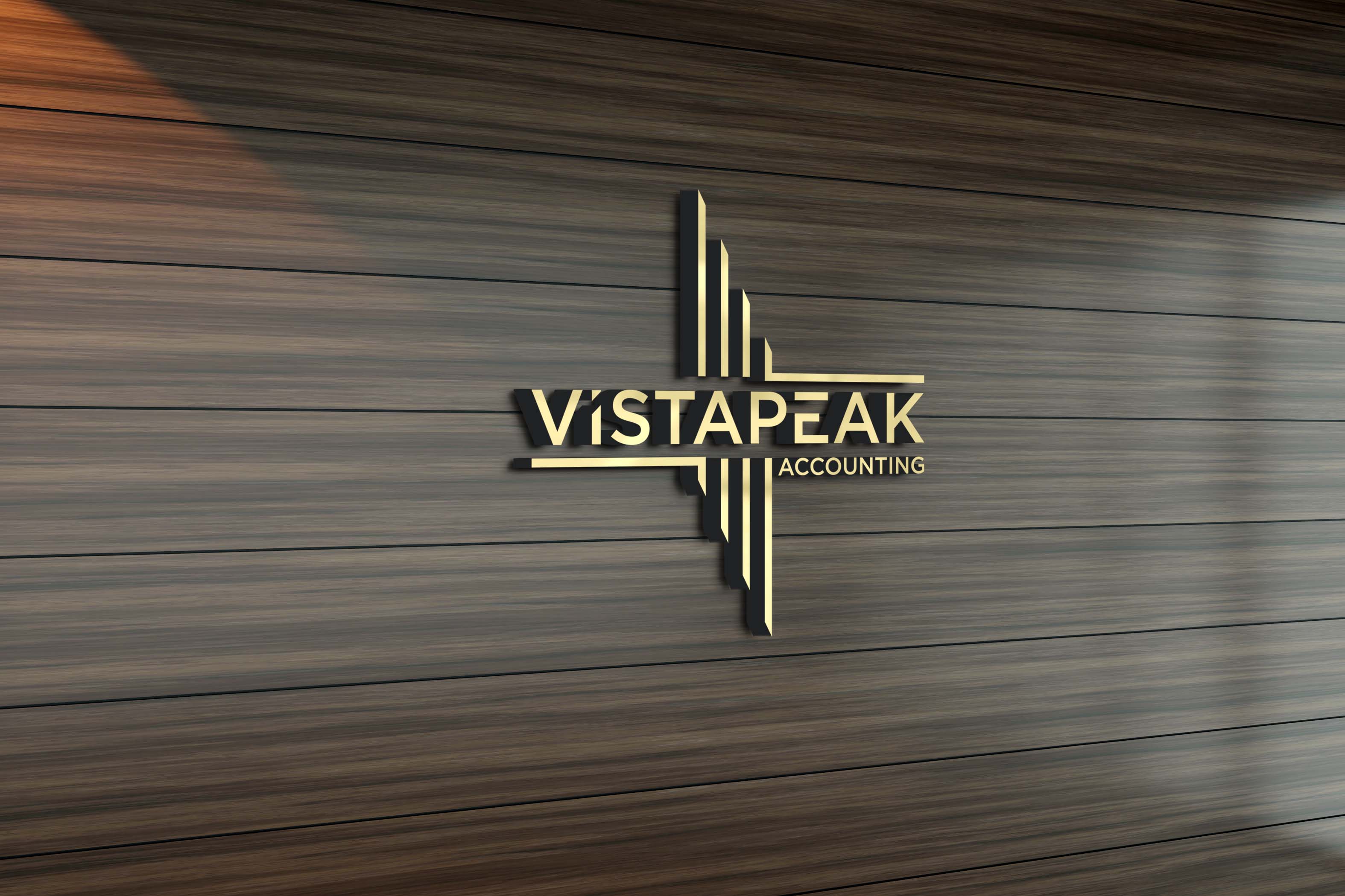 Logo-Design von Pakhi693 für Vistapeak Accounting | Design #36014183