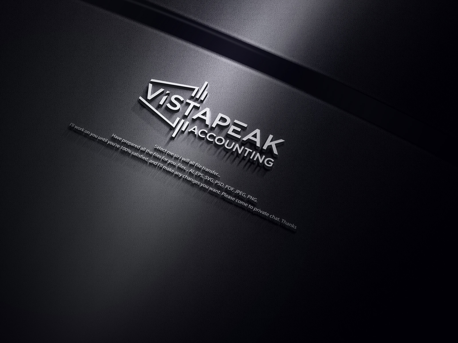 Logo Design by Pakhi693 for Vistapeak Accounting | Design #36014209