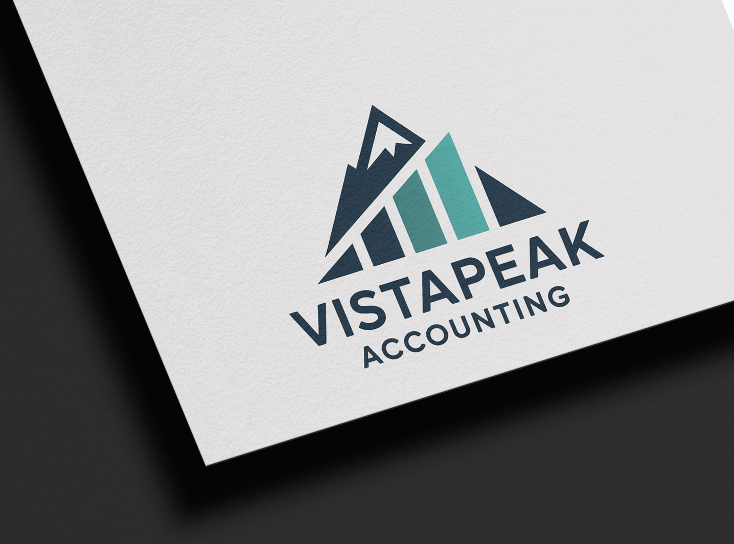 Diseño de Logo por evoke studio para Vistapeak Accounting | Diseño #36010500