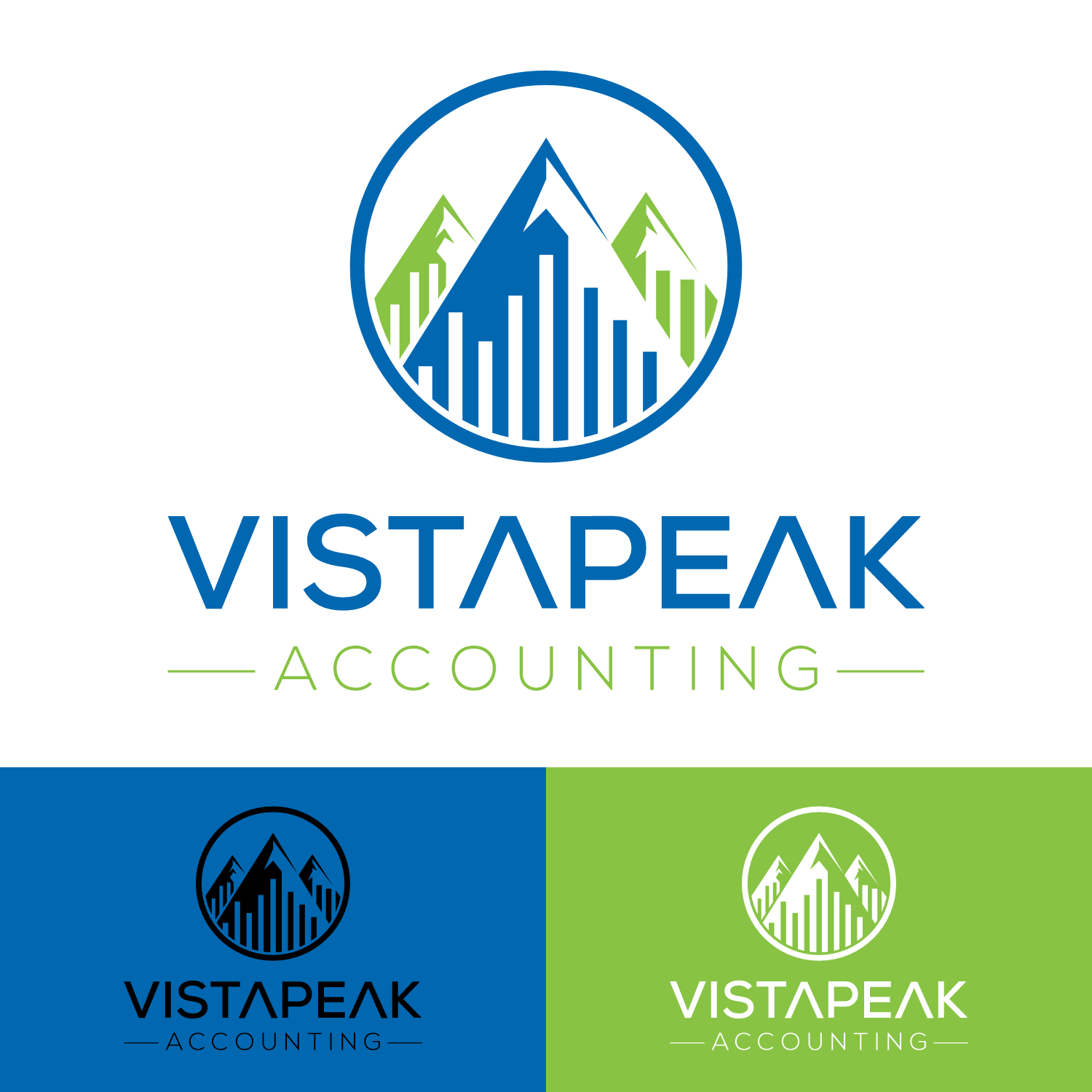 Logo Design by NeoCreative for Vistapeak Accounting | Design #36014523