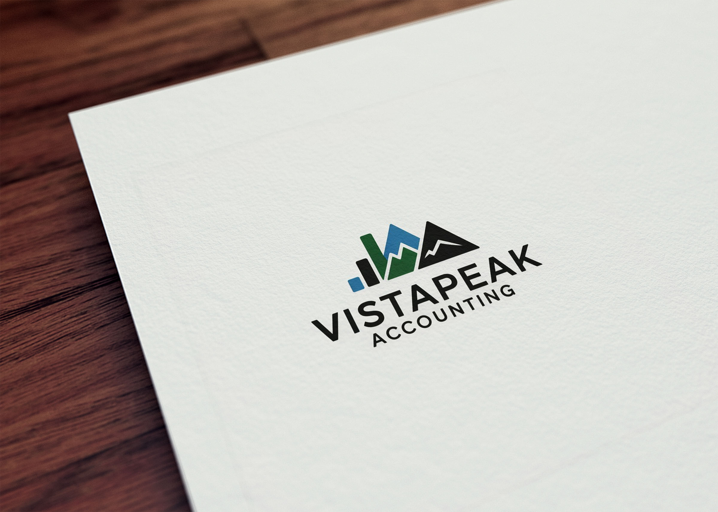 Logo-Design von GraphiqueLab für Vistapeak Accounting | Design #36014931